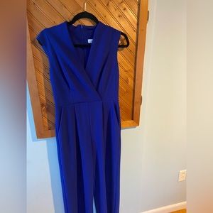 Calvin Klein Jumpsuit. Royal Blue. Size 4.